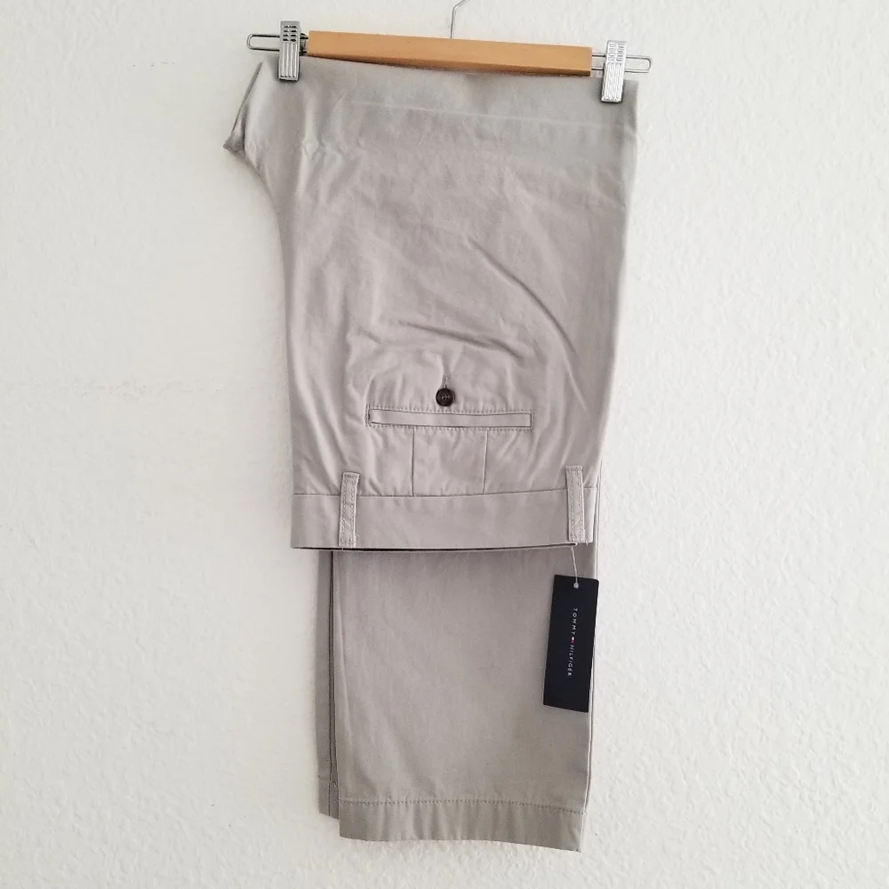 Tommy Hilfiger Mens Pants Gray Size 36/30 - Picture 2 of 9